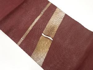 絽竹模様織出し名古屋帯